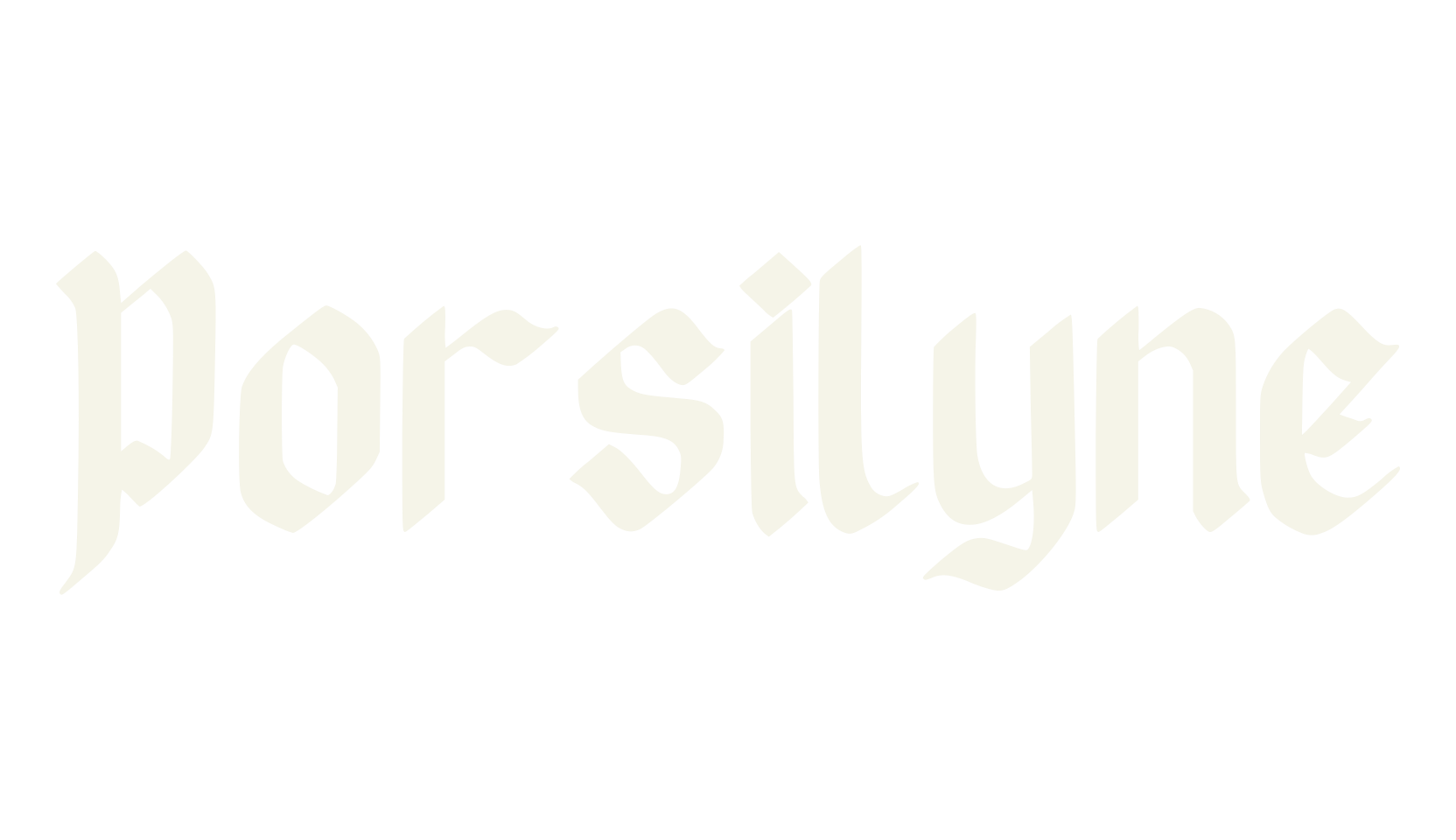 Porsilyne, tattoo font preview