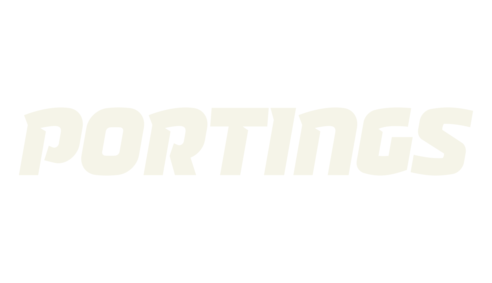 Portings, racing font preview