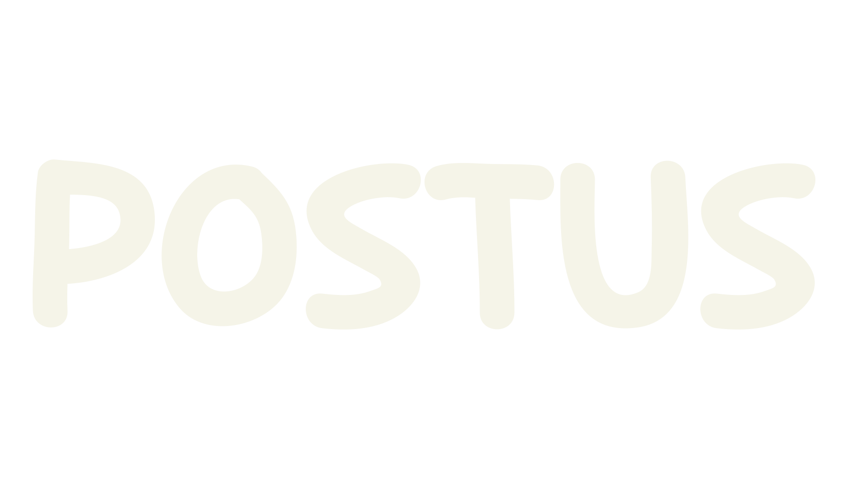 POSTUS, handwriting font preview