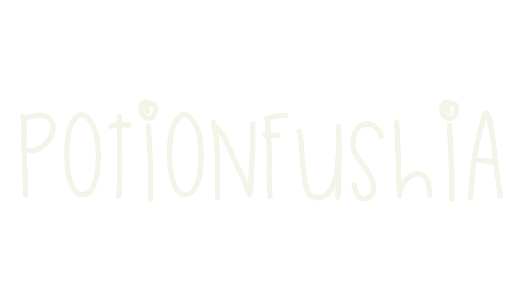 PotionFushia, handwritten font preview