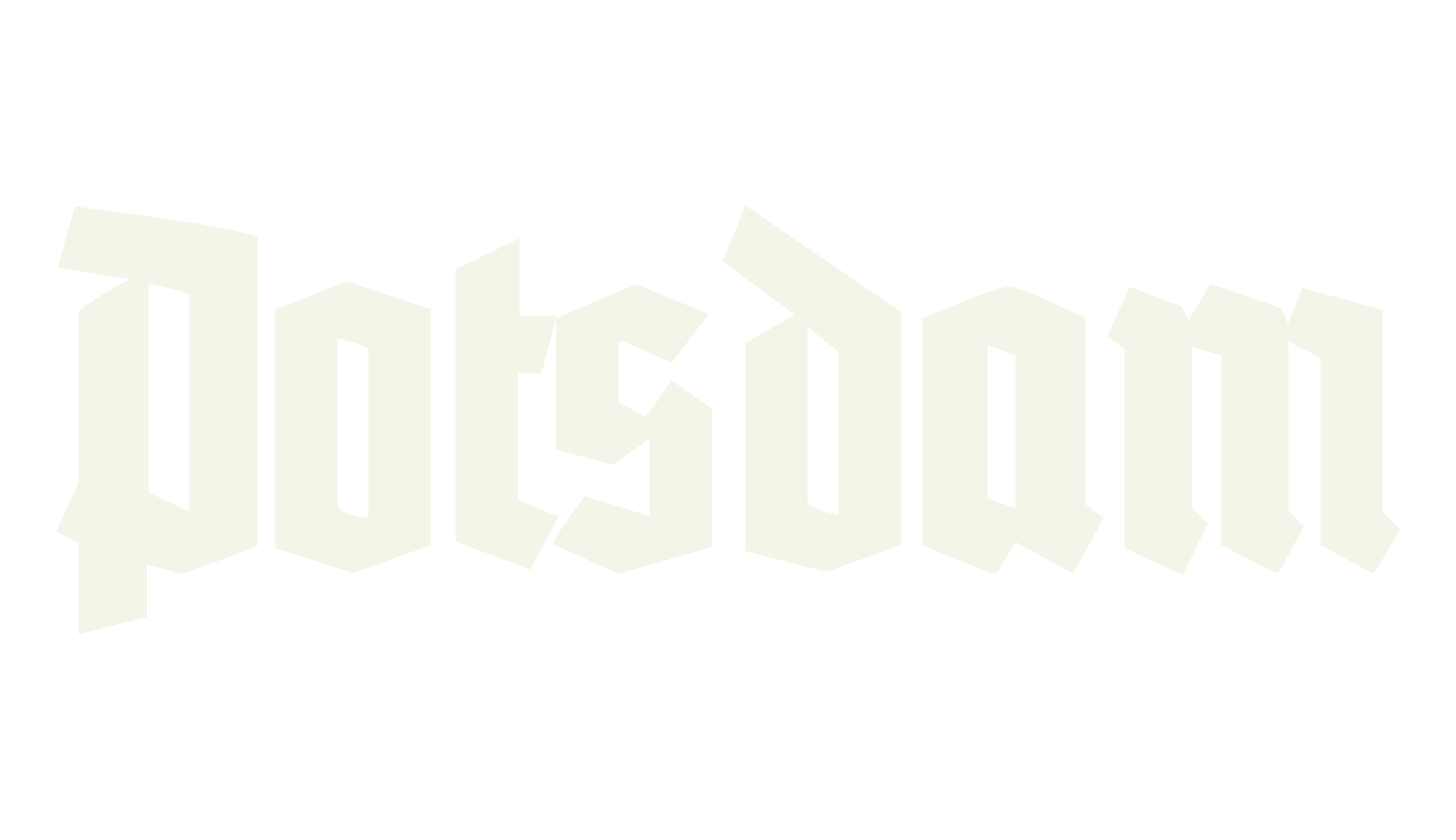 Potsdam, fantasy font preview