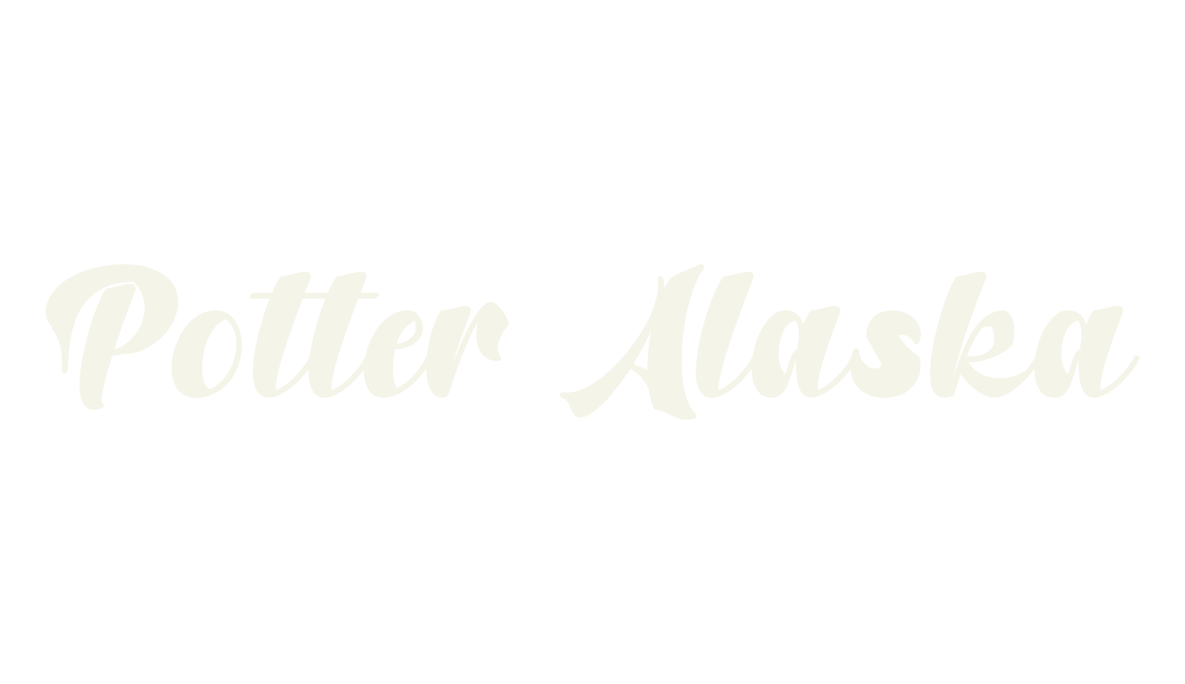 Potter Alaska, thick font preview