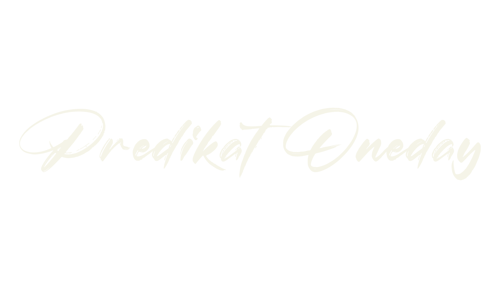 Predikat Oneday, cool font preview