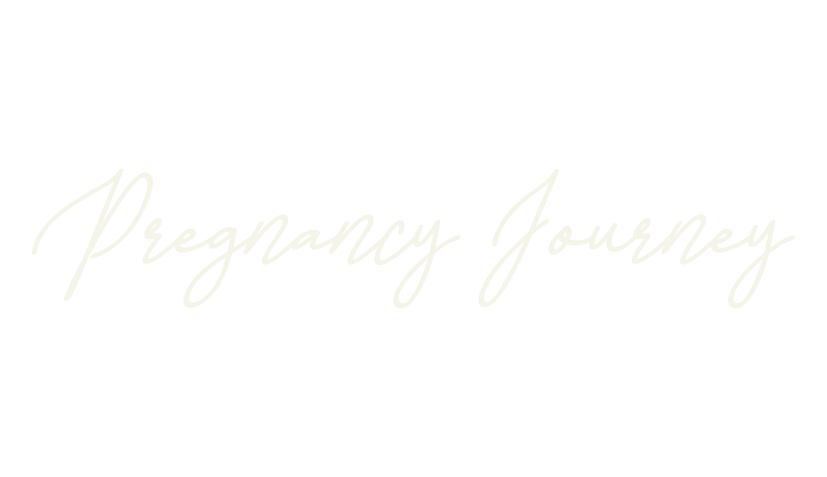 Pregnancy Journey, fashion script font preview