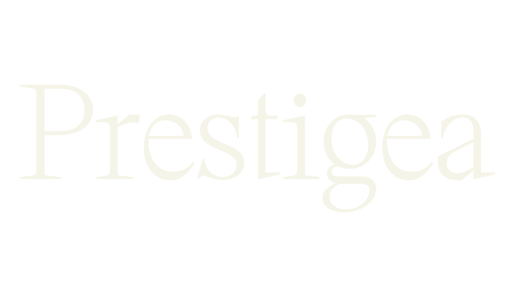 Prestigea, clean font preview