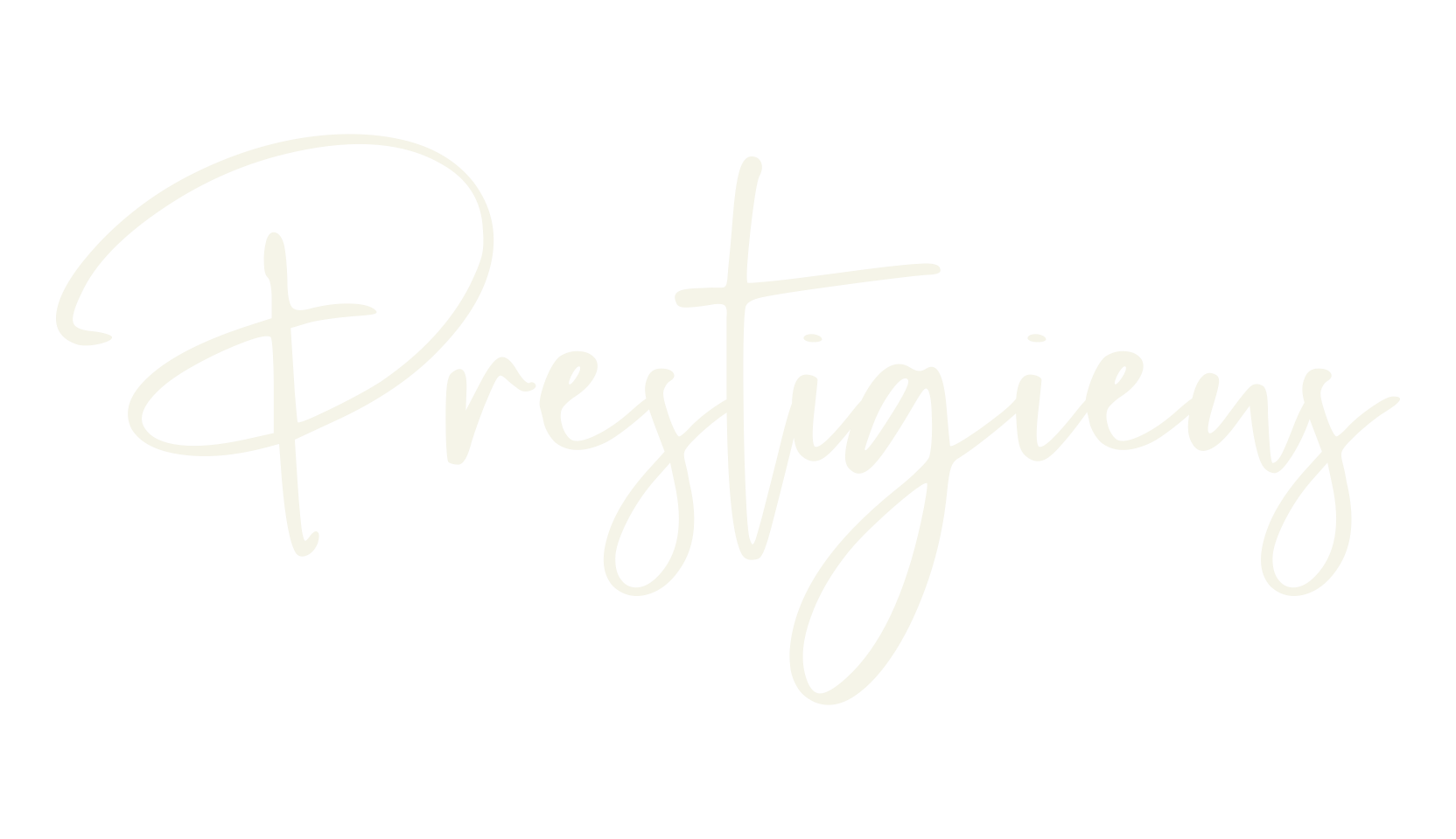 Prestigieus, handwriting font preview