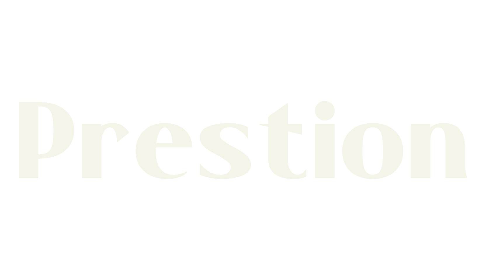 Prestion, tall font preview
