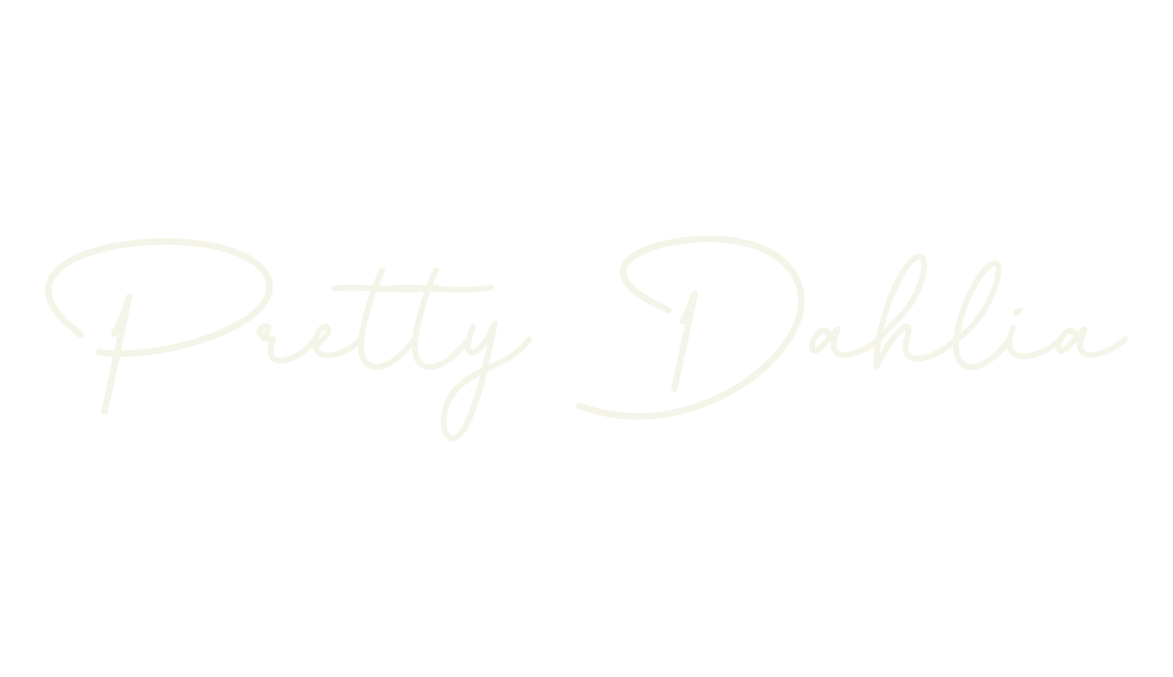 Pretty Dahlia, wedding font preview
