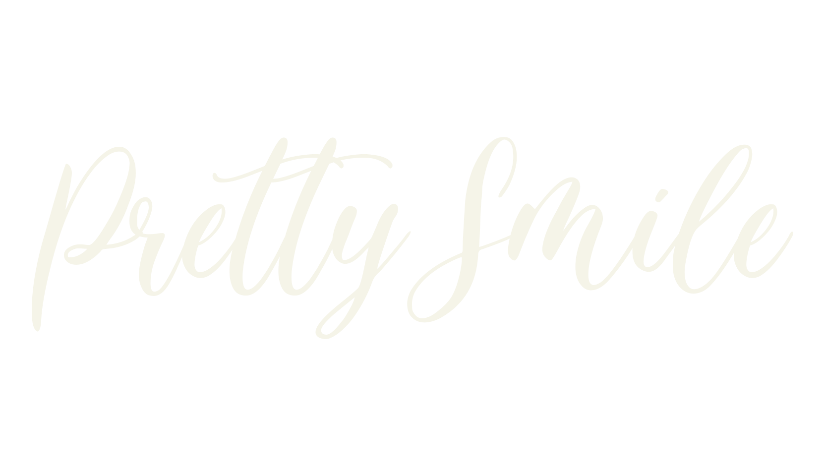 Pretty Smile, handwriting font preview