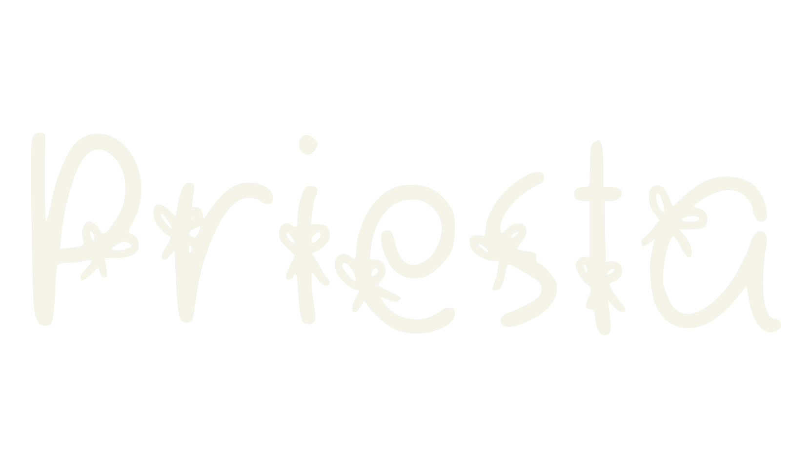 Priesta, art deco font preview
