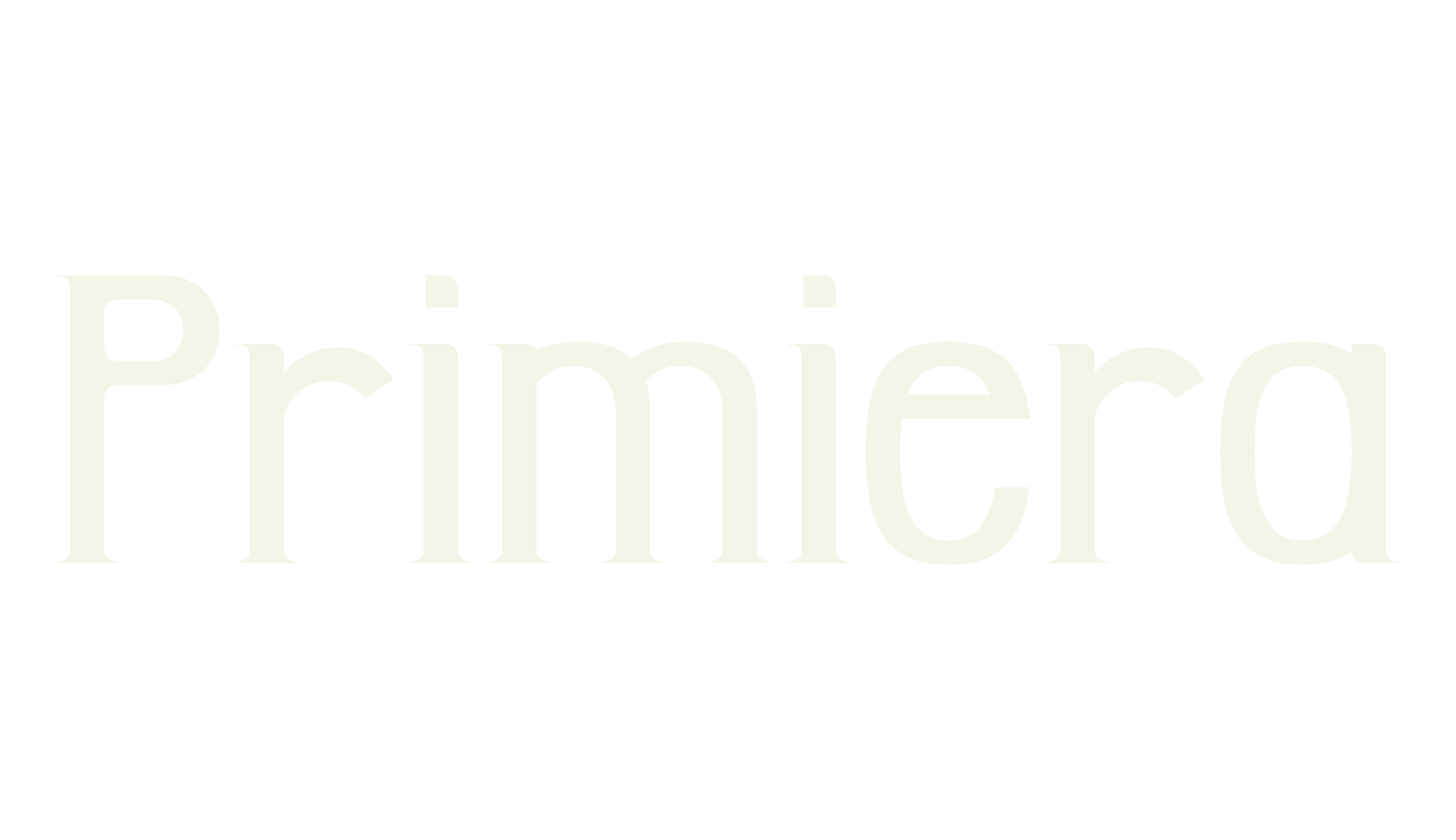 Primiera, calligraphy font preview