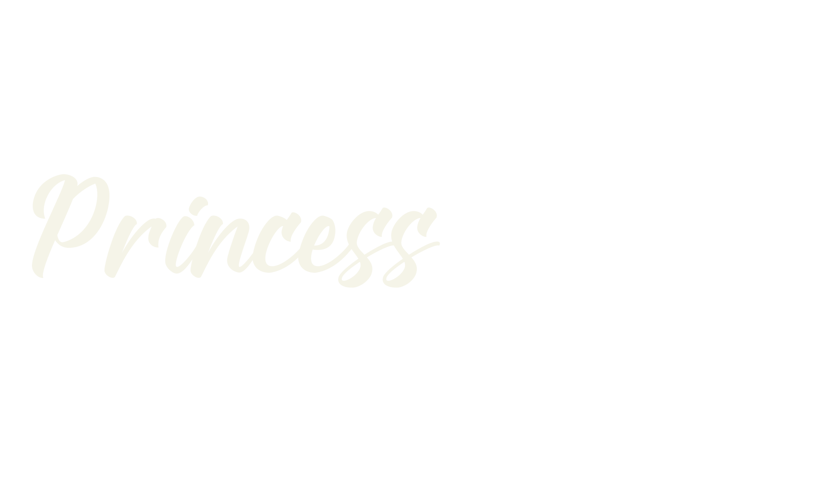 Princess Ryanti, wedding font preview