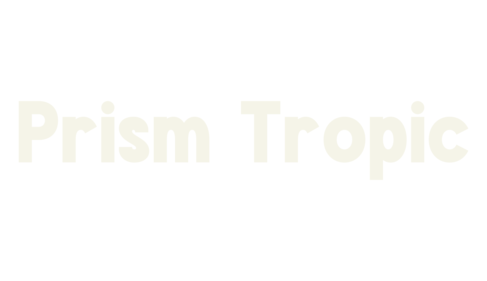 Prism Tropic, bold font preview