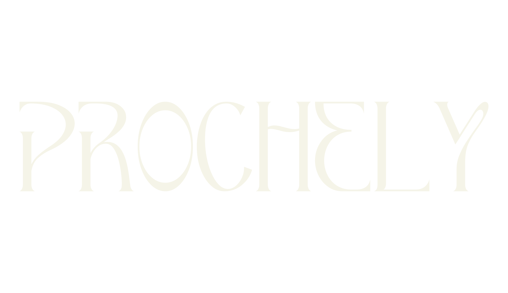 PROCHELY, display font preview
