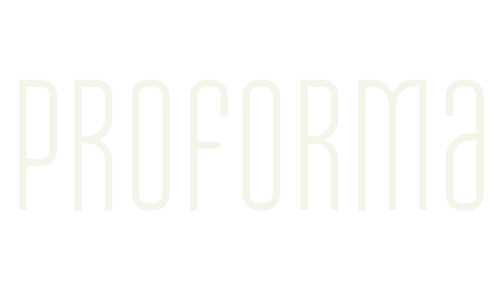 Proforma, script font preview