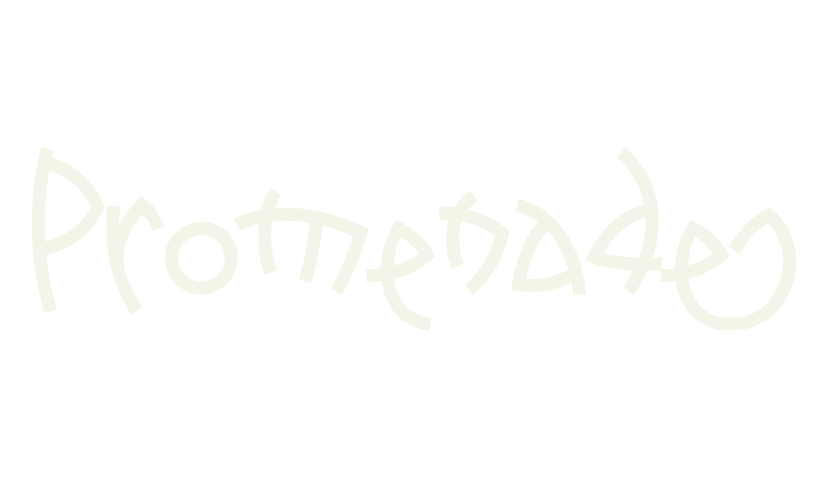 Promenades, runic font preview