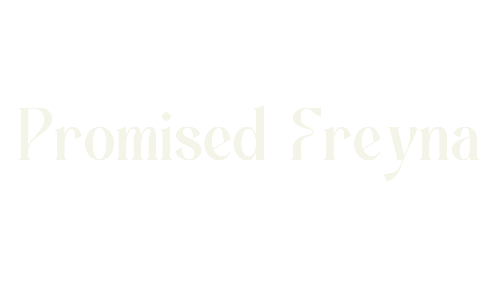 Promised Freyna, art deco font preview
