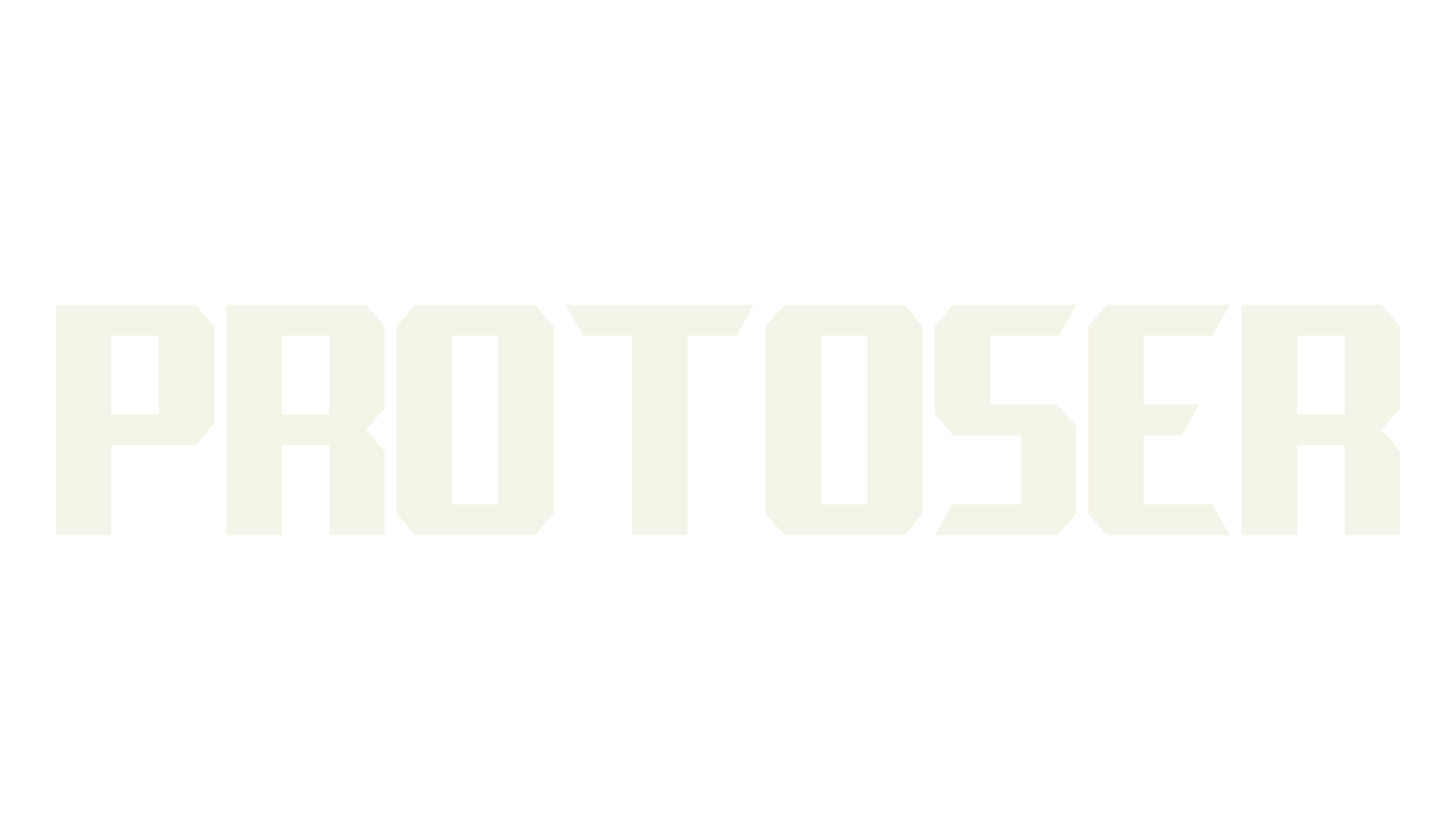 PROTOSER, sports font preview