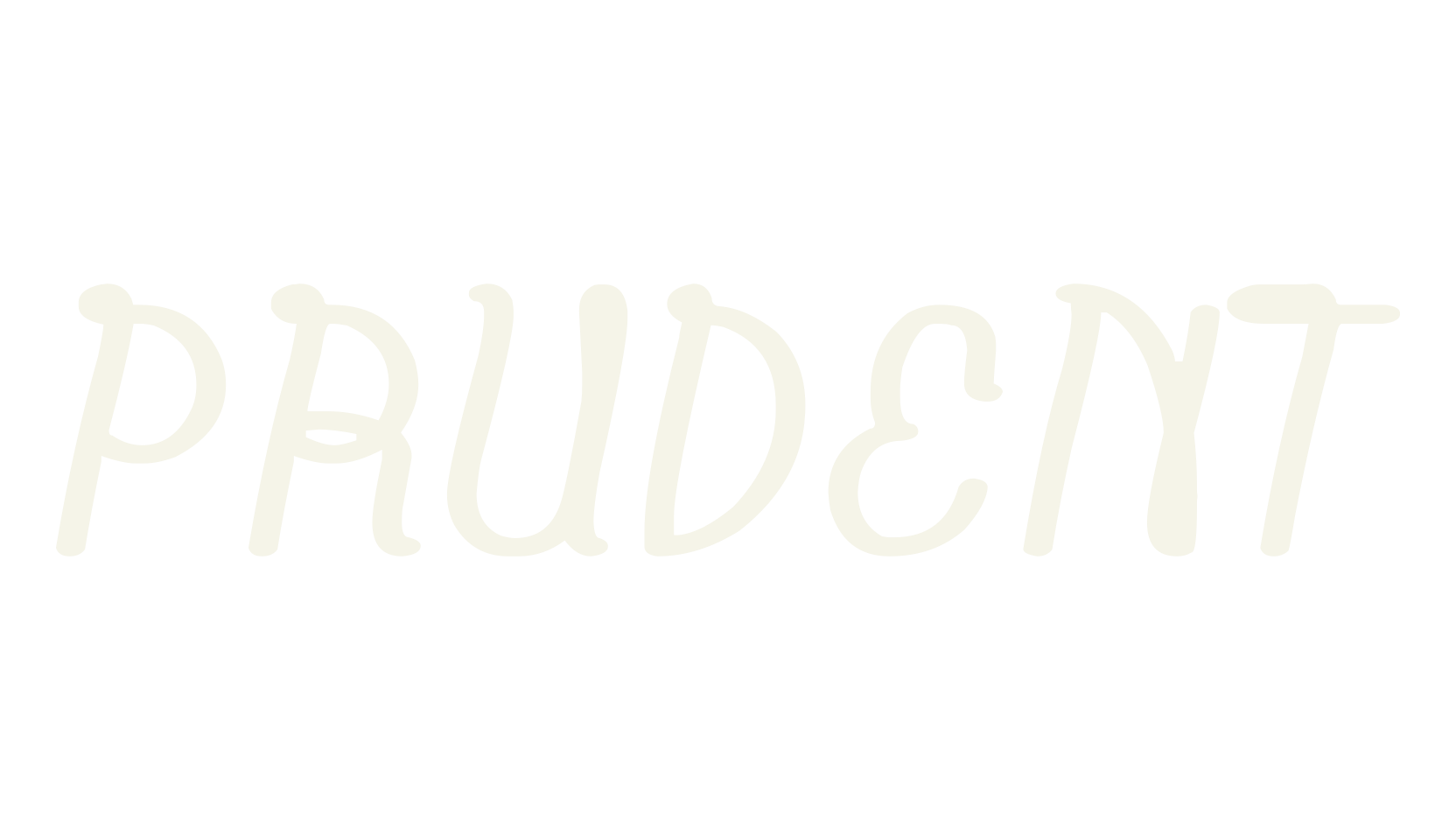 PRUDENT, fashion script font preview