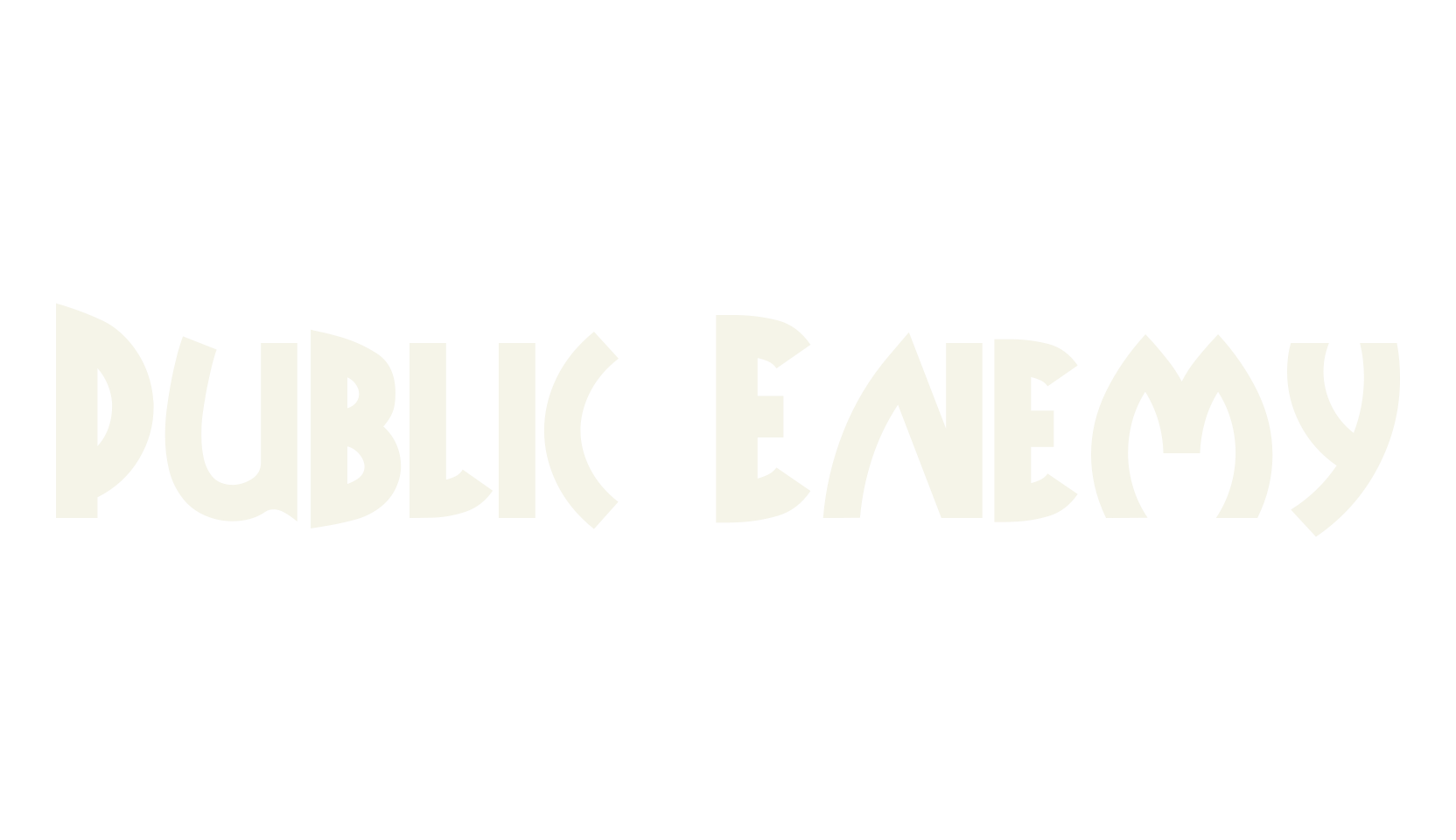 Public Enemy, display market font preview