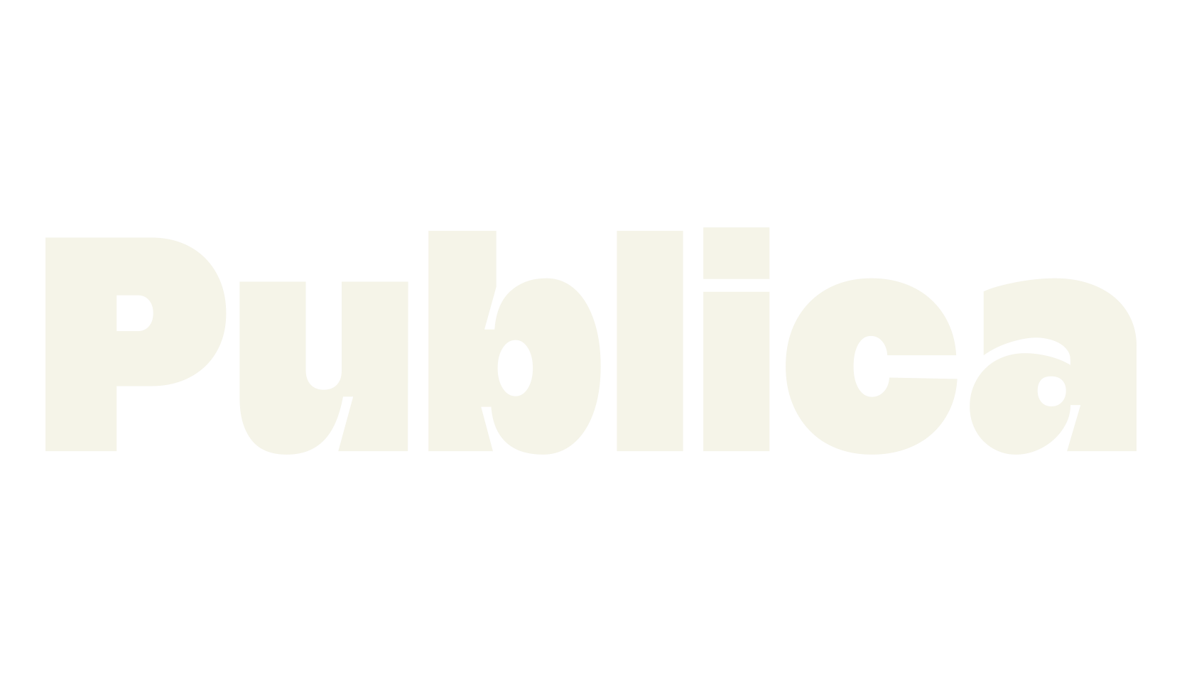 Publica, bold font preview