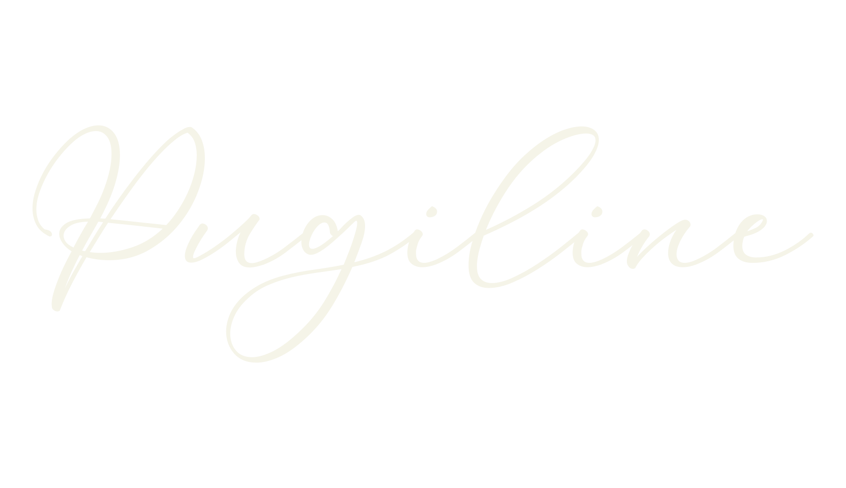 Pugiline, calligraphy font preview