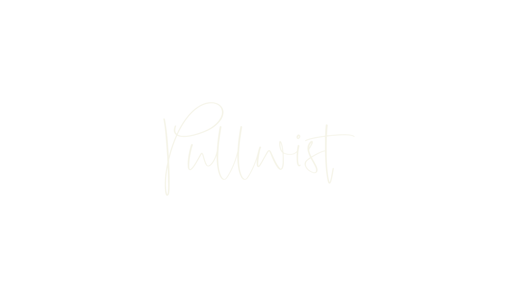 Pullwist, calligraphy font preview