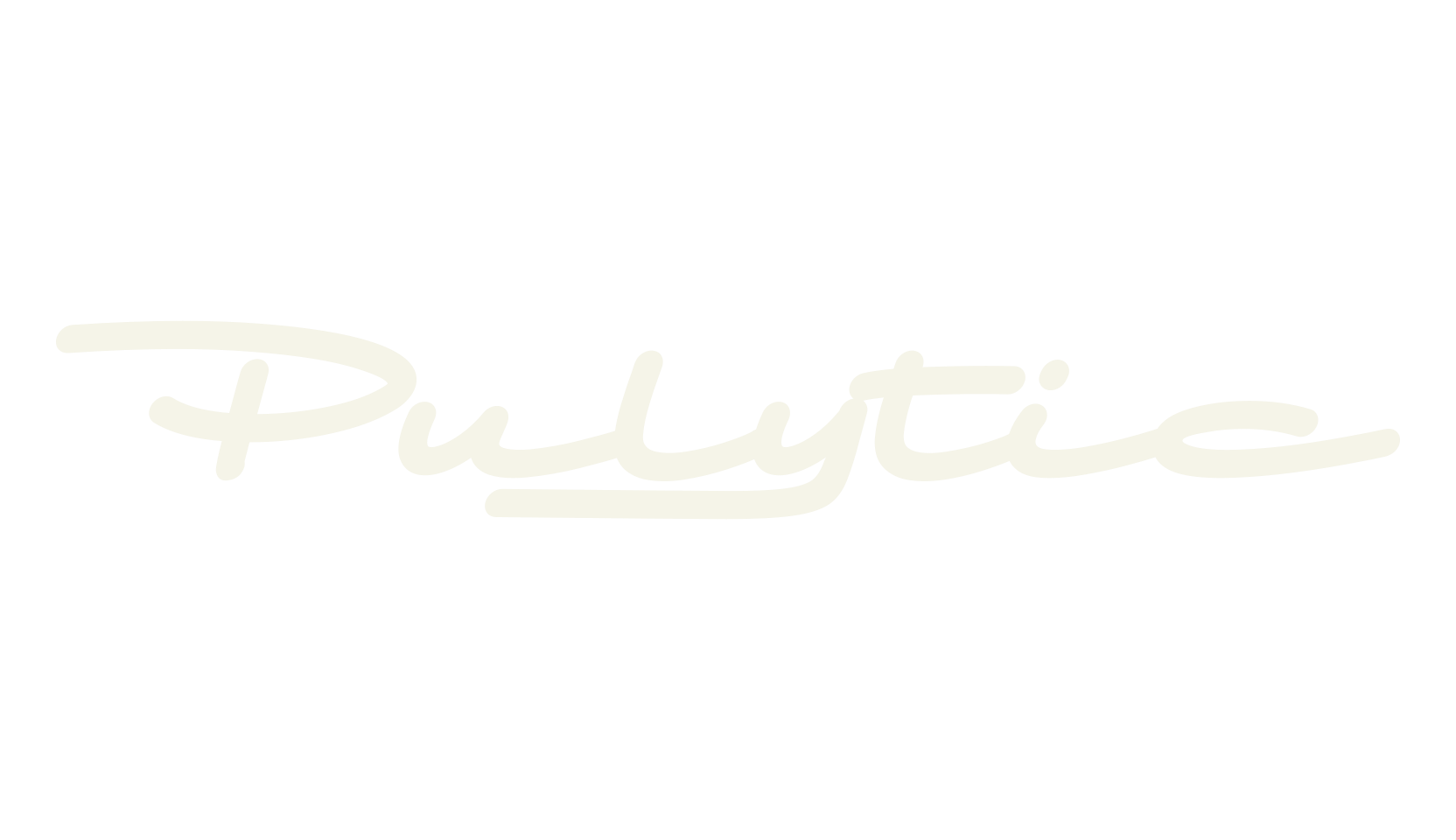 Pulytic, script font preview