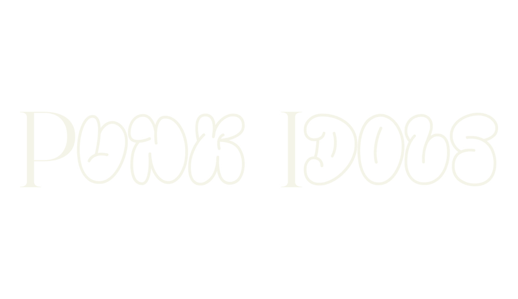 Punk Idols, graffiti font preview