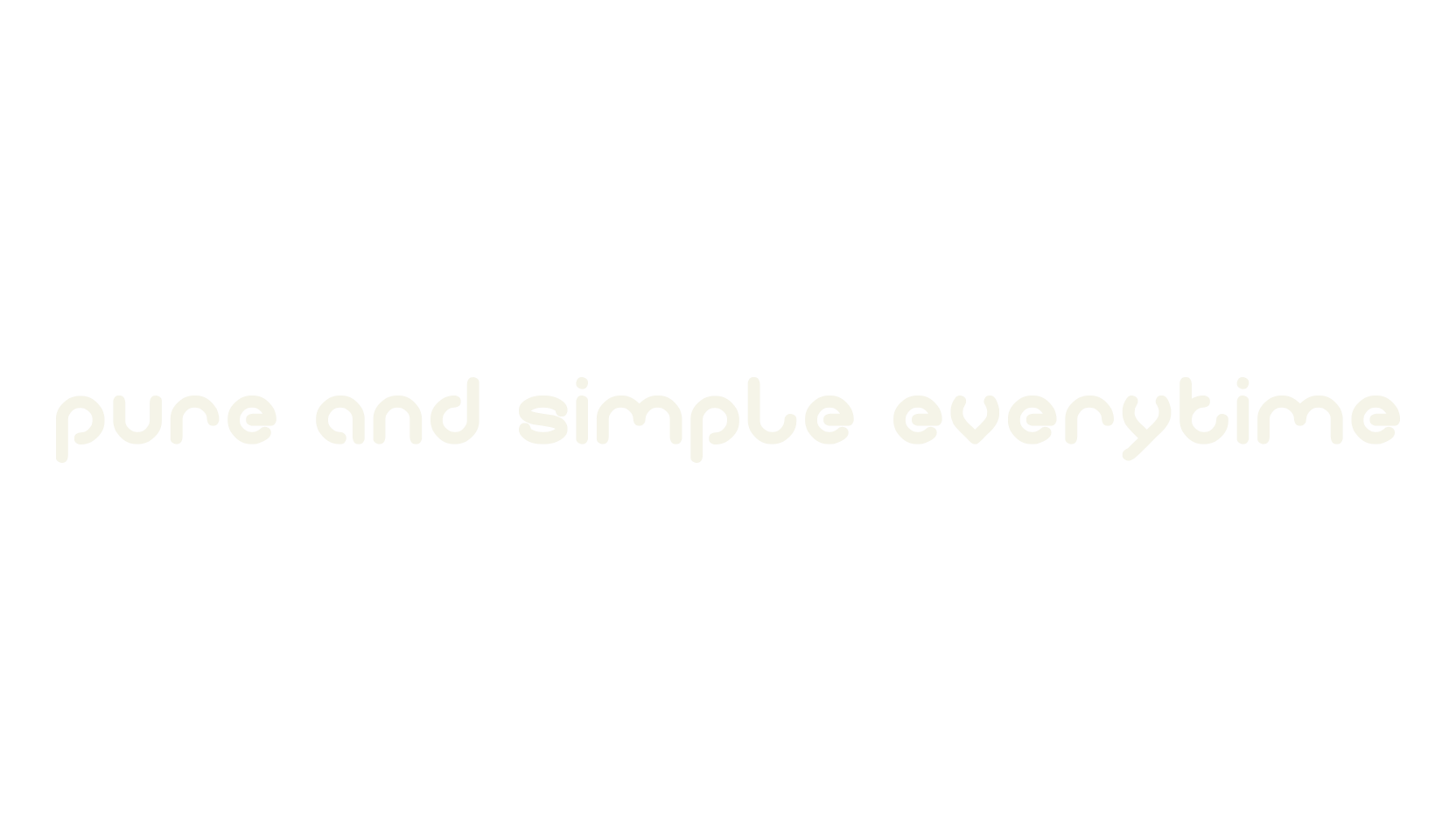 pure and simple everytime, display market font preview