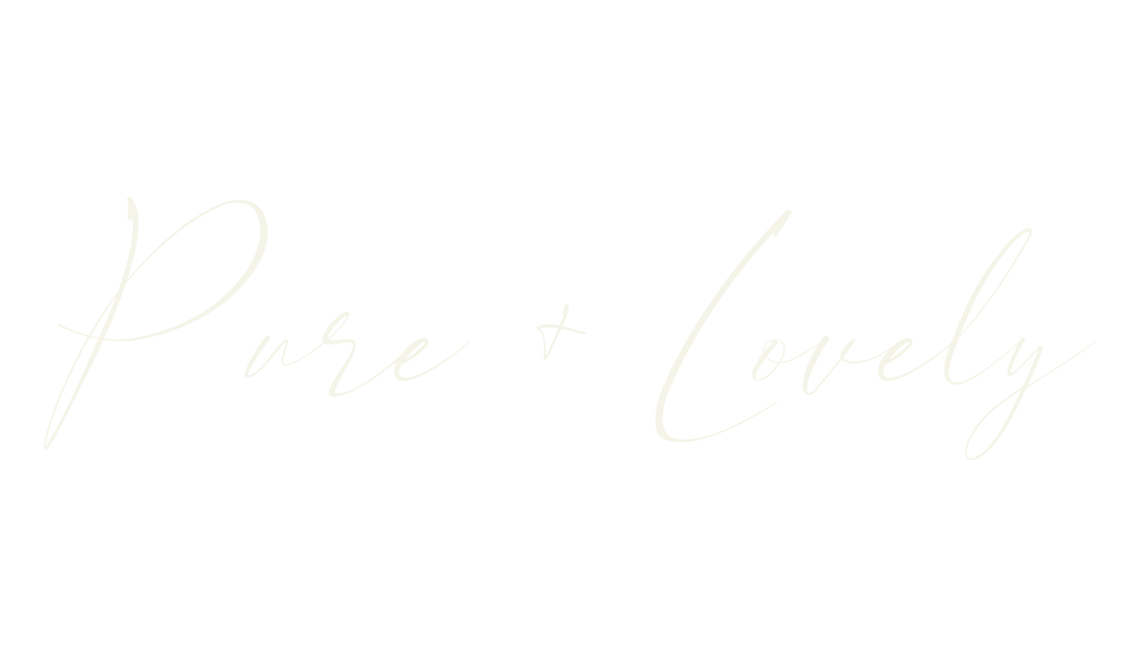 Pure + Lovely, pretty font preview
