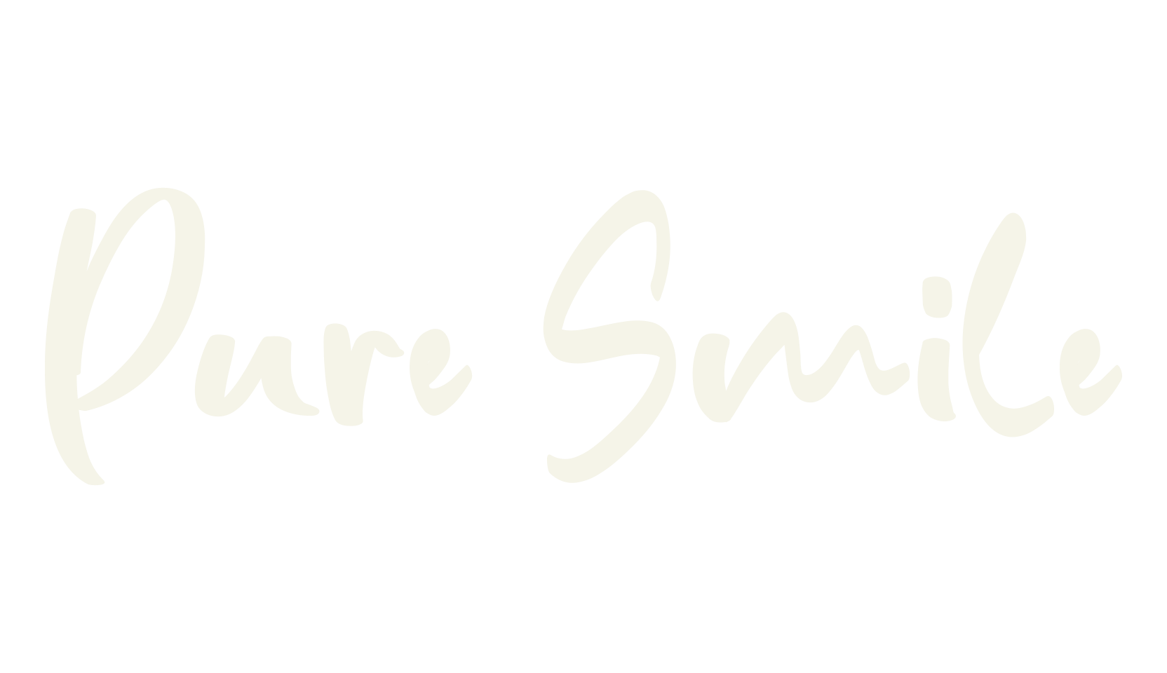 Pure Smile, cafe font preview