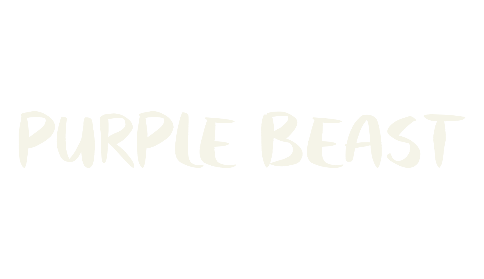 Purple Beast, fantasy font preview