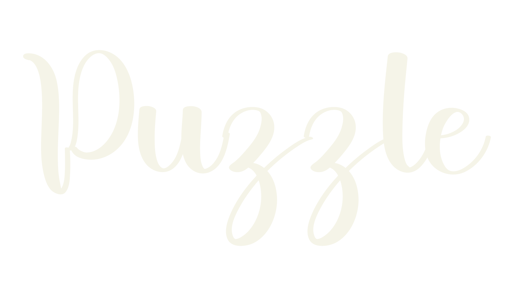 Puzzle, simple font preview