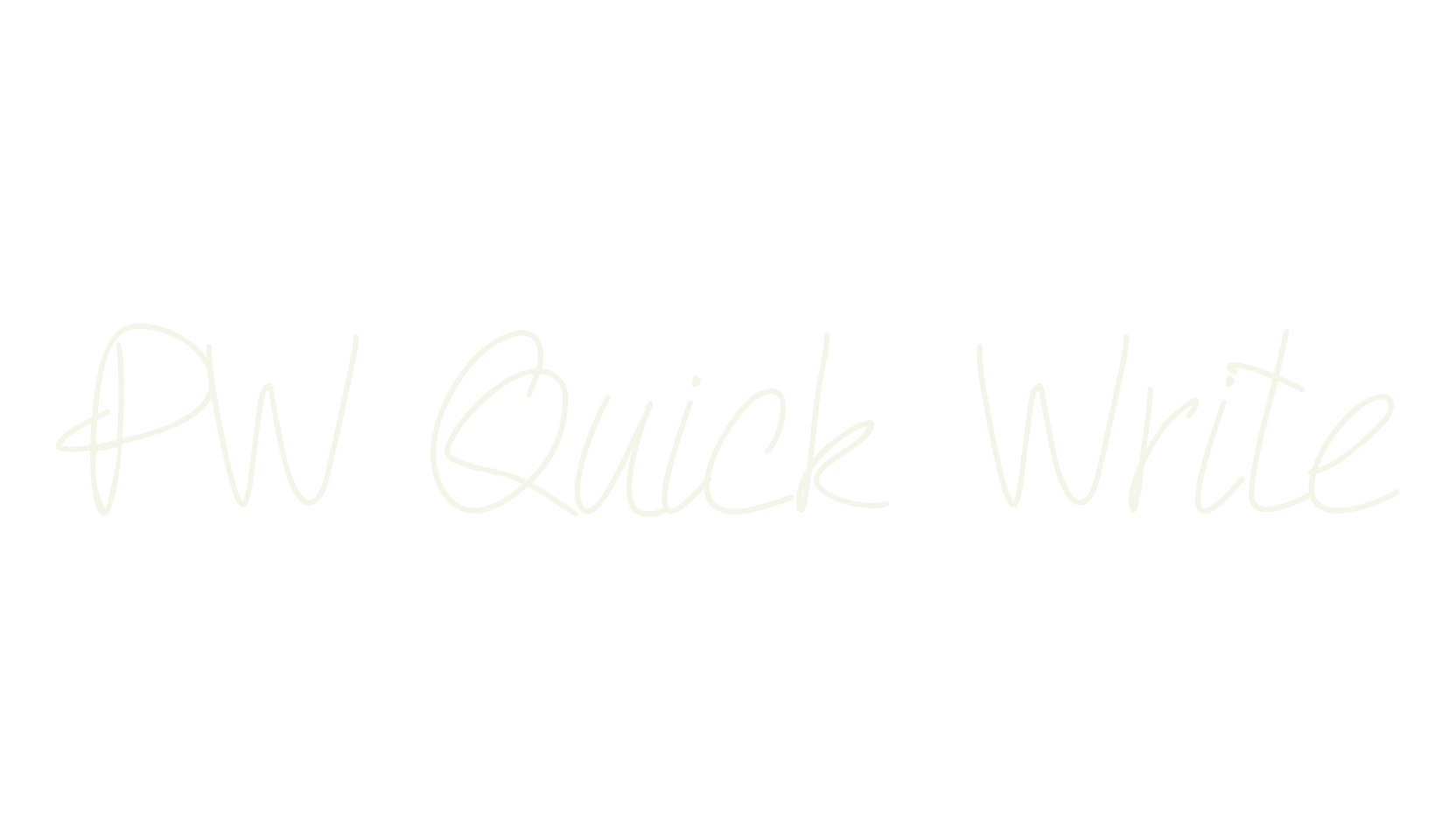 PW Quick Write, display font preview