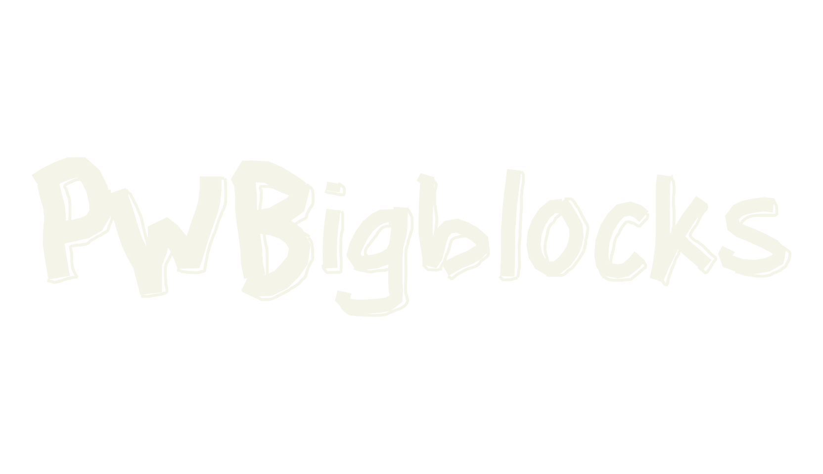 PWBigblocks, display font preview
