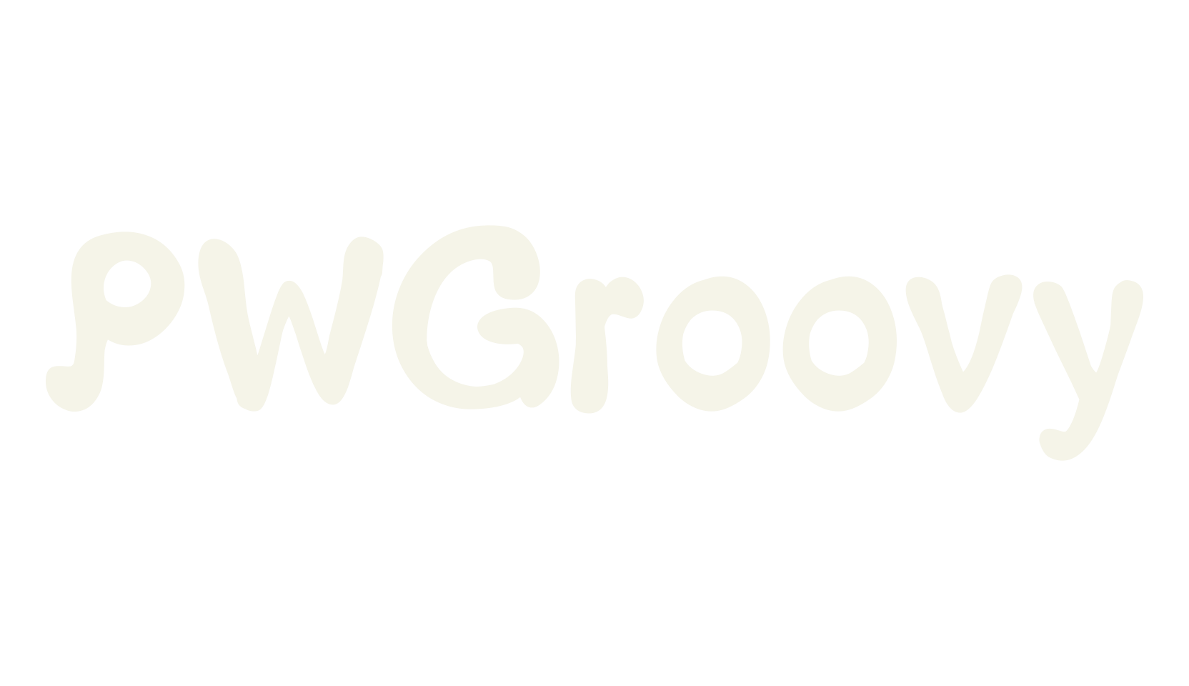 PWGroovy, funky font preview