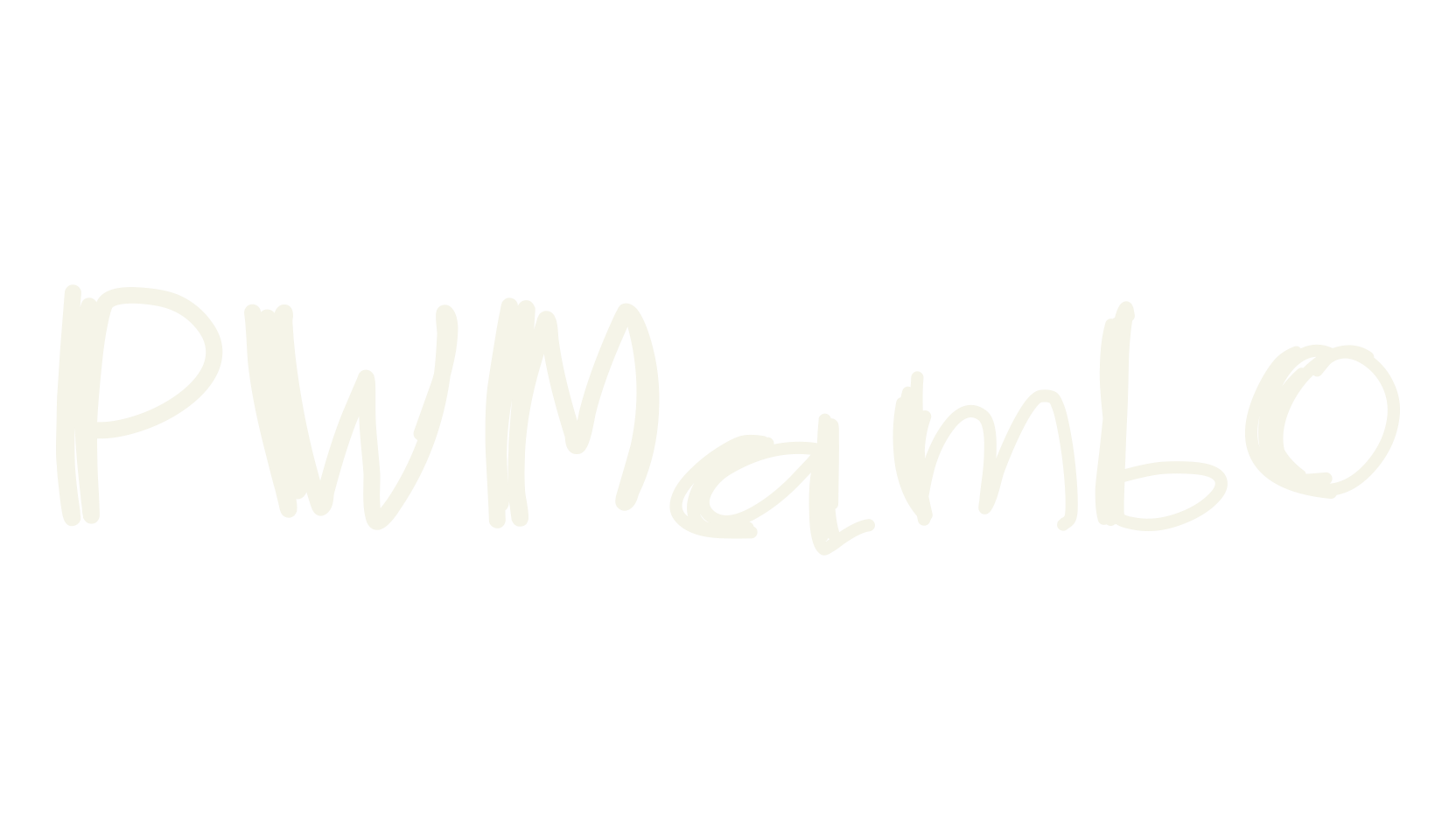 PWMambo, handwriting font preview