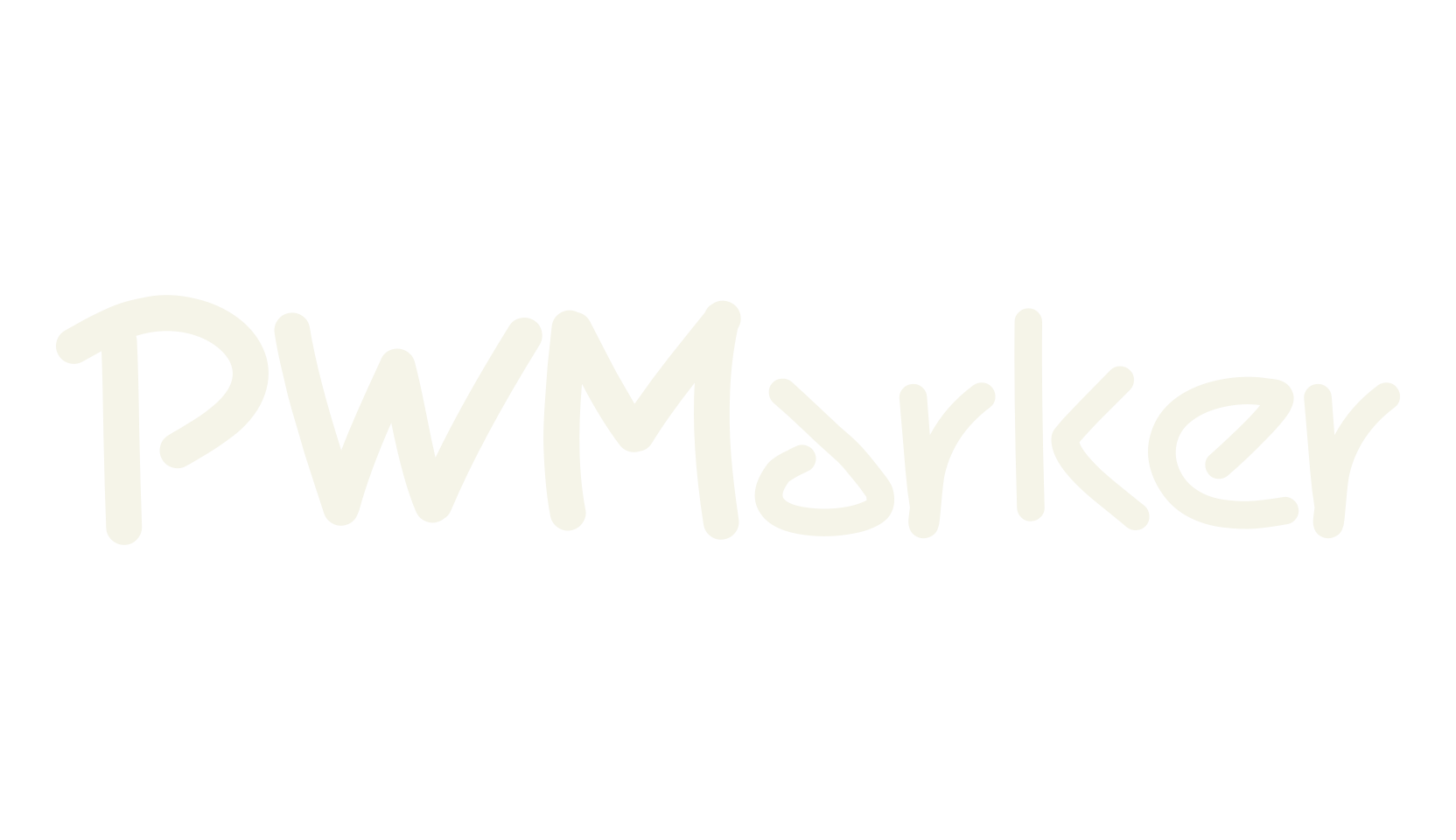 PWMarker, marker font preview
