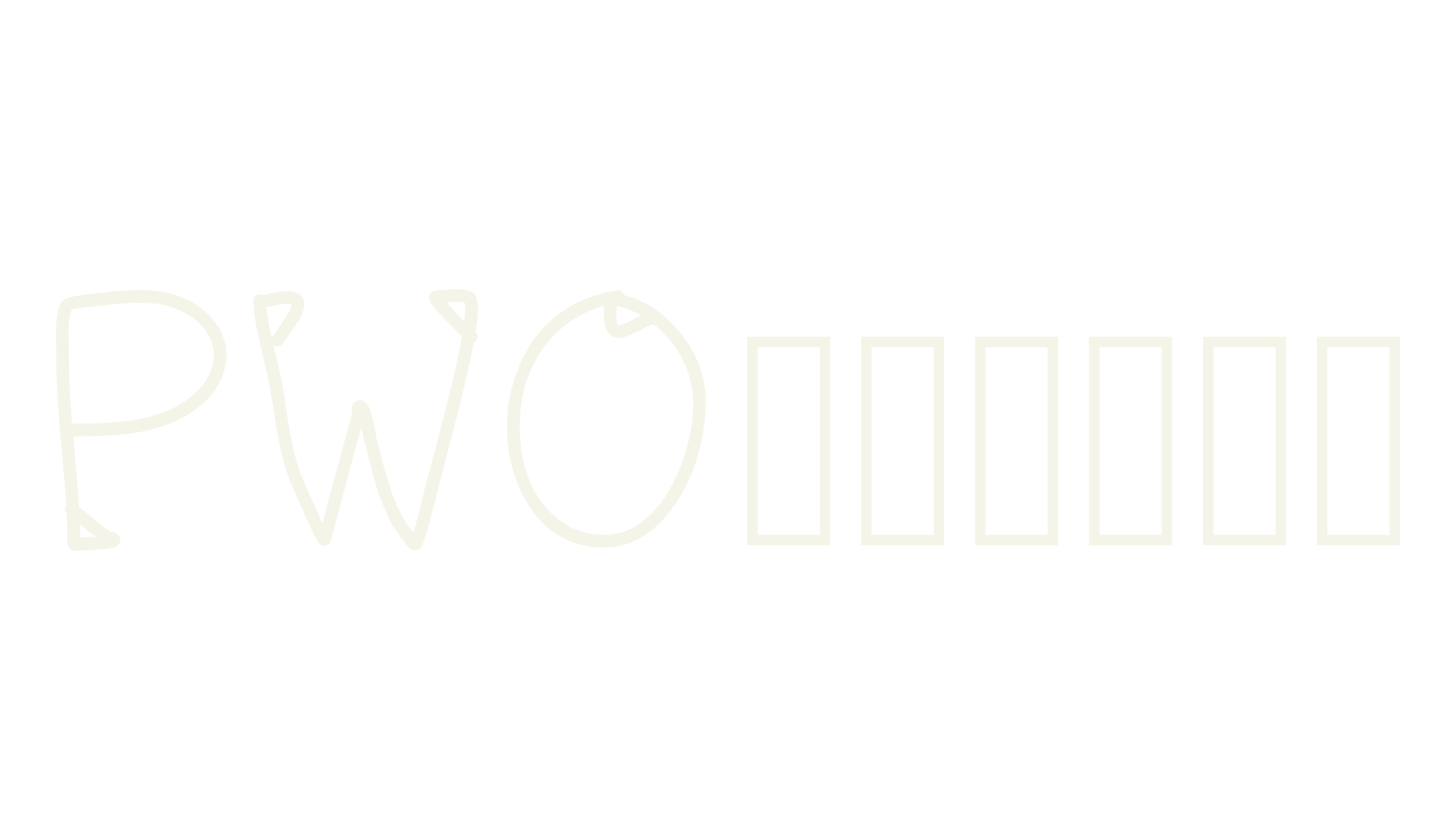 PWOctober, display font preview