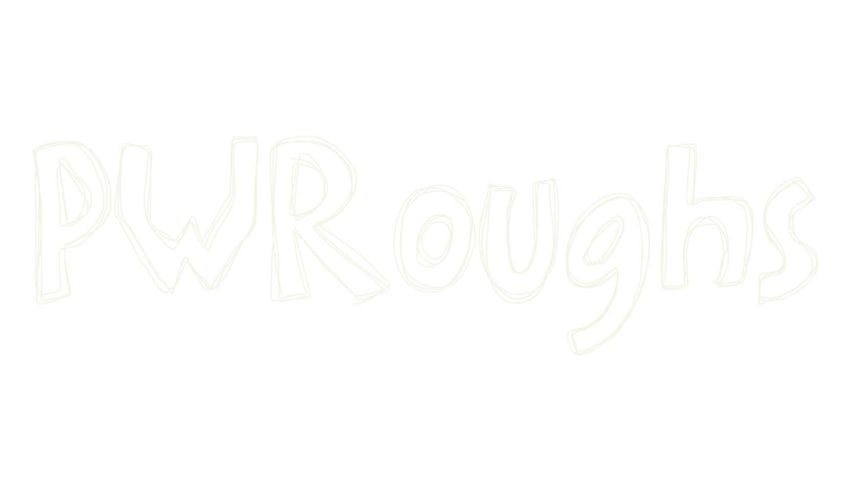 PWRoughs, classrom class font preview