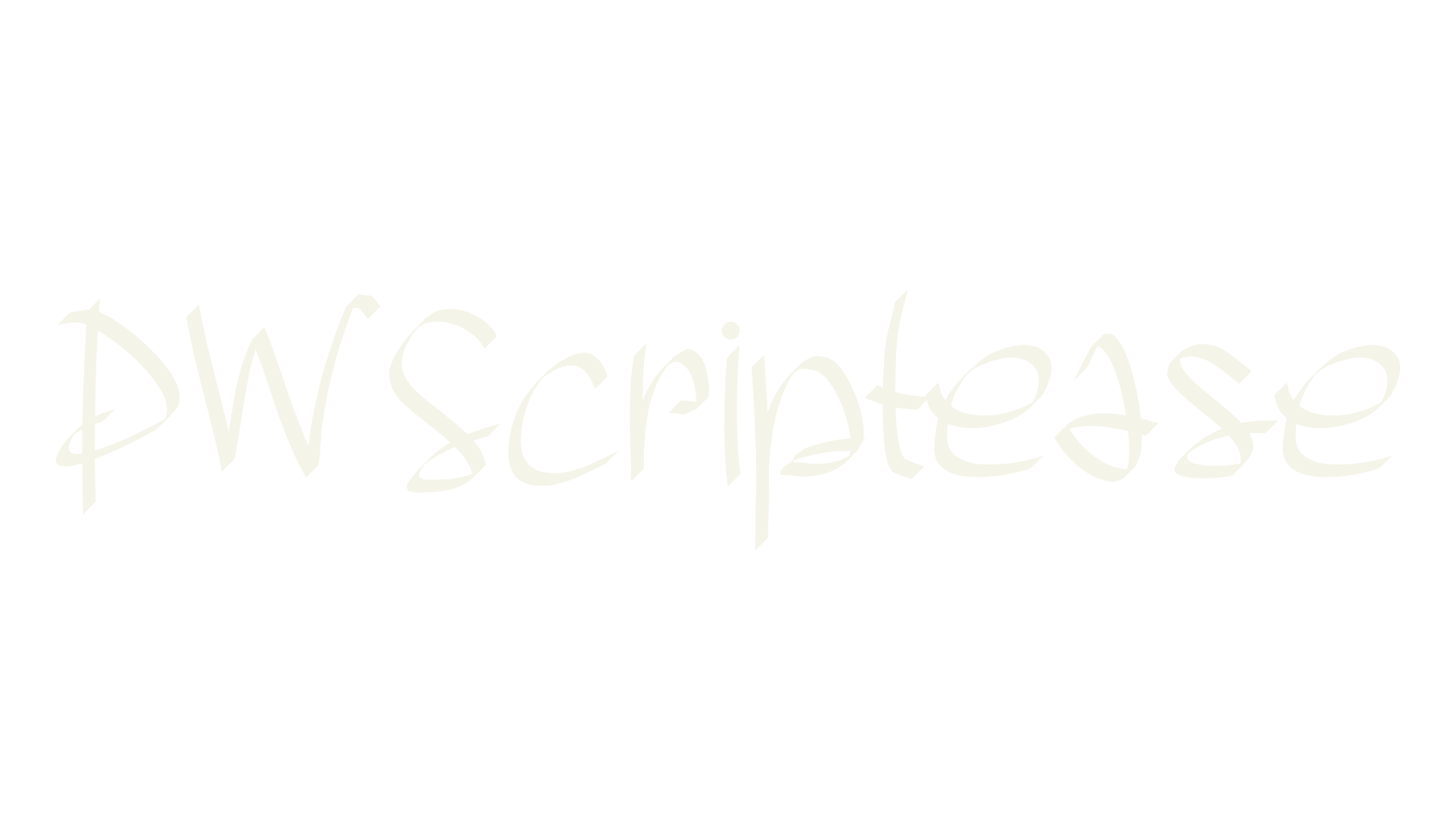 PWScriptease, display font preview