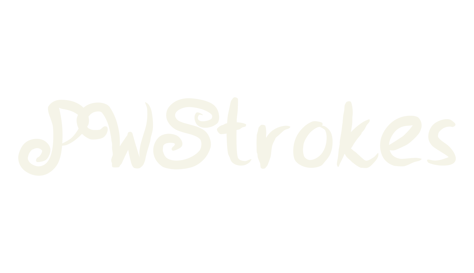 PWStrokes, curly font preview
