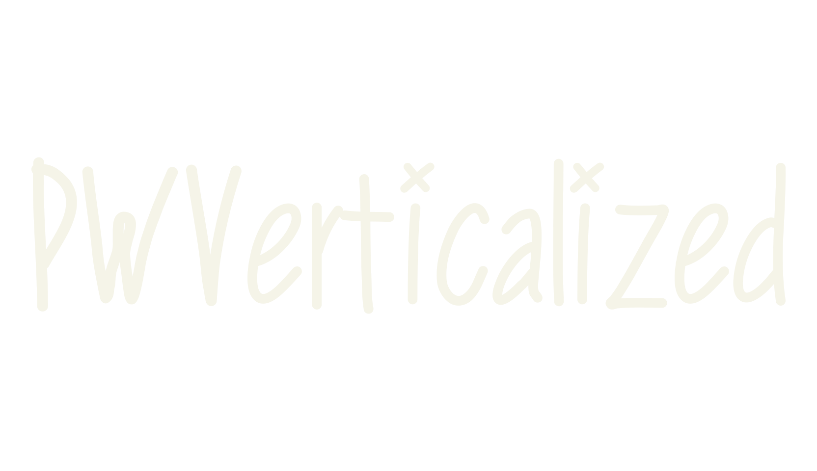 PWVerticalized, x i font preview