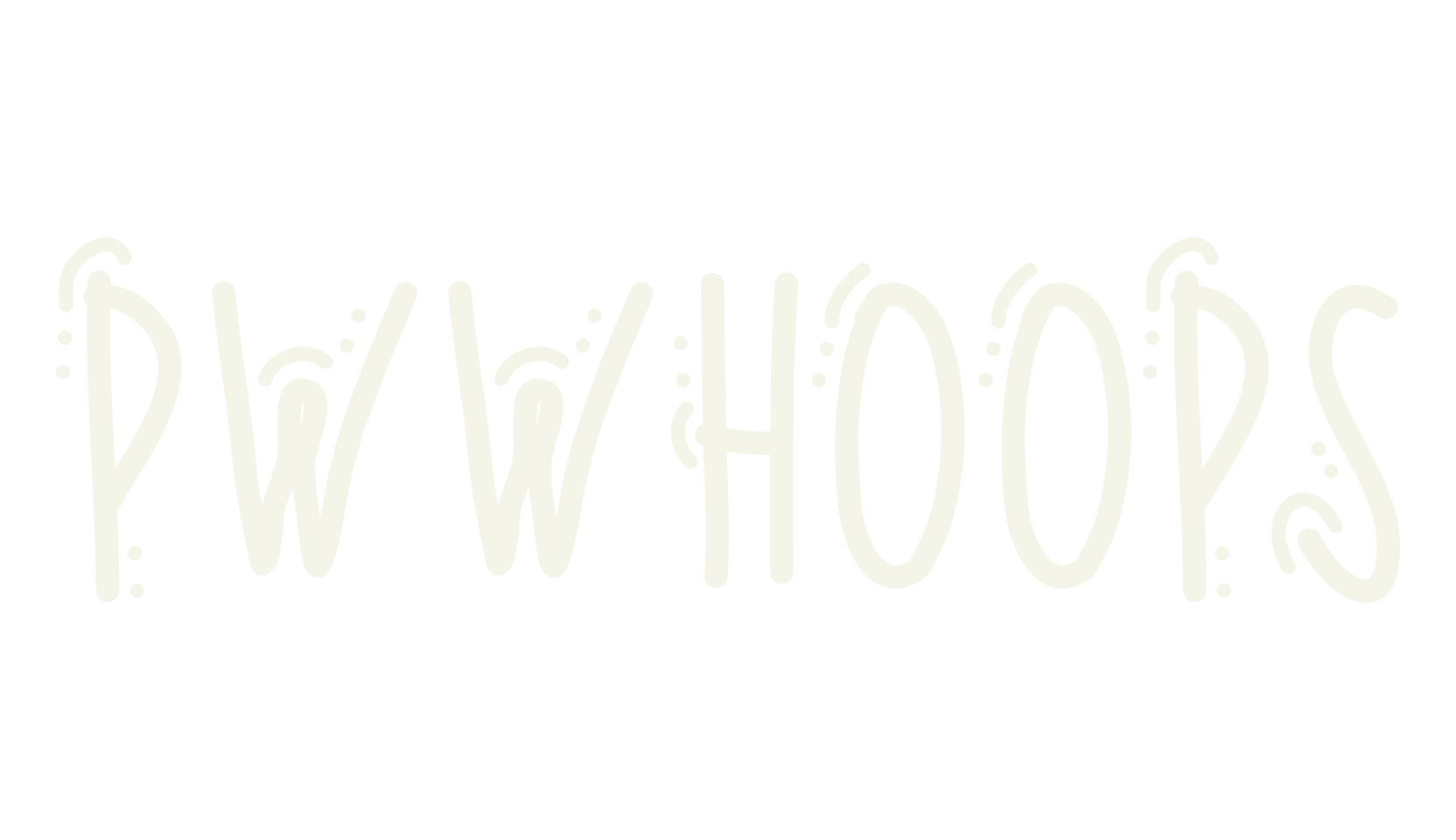PWWhoops, quirky font preview