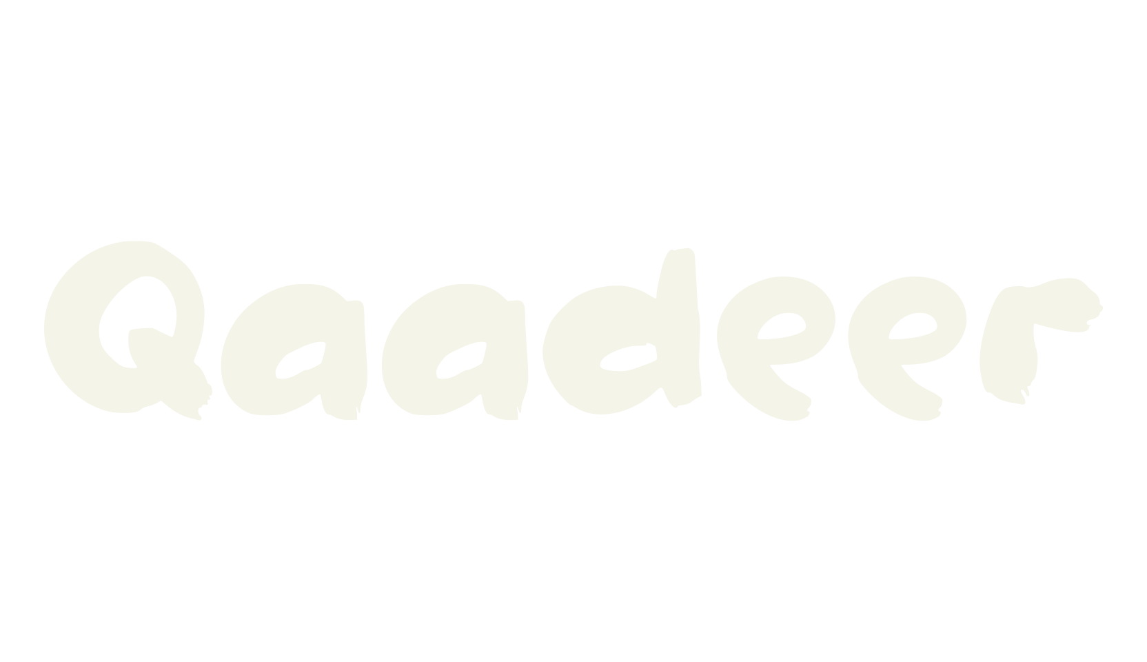 Qaadeer, fashion sign font preview