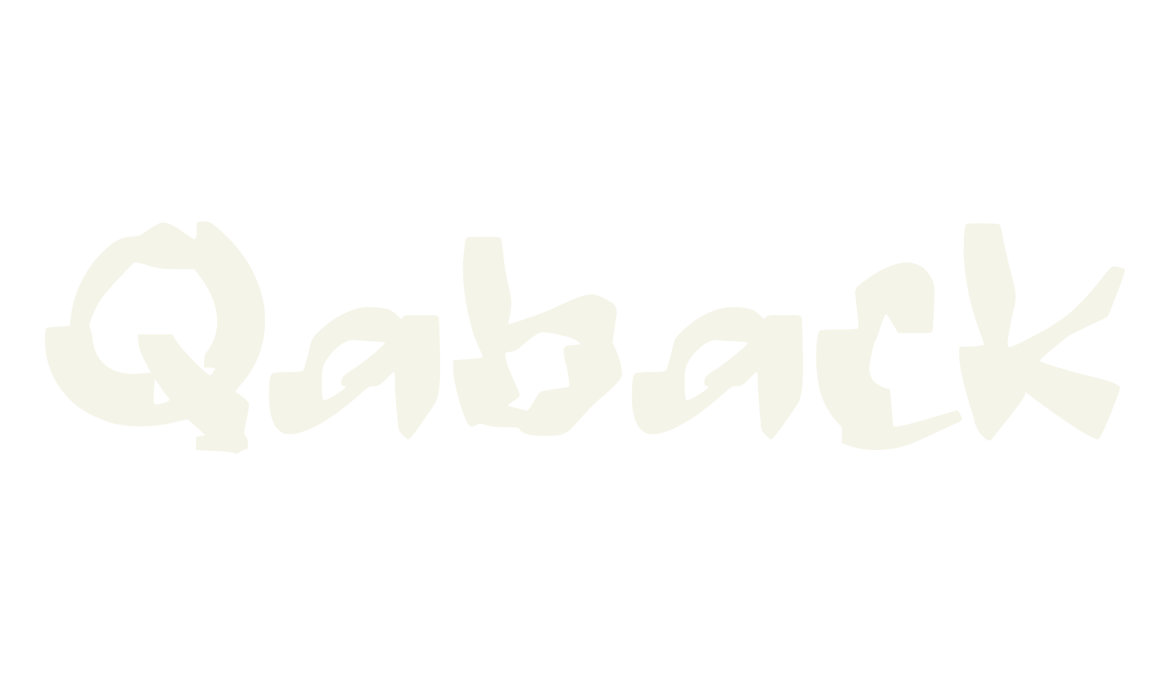 Qaback, rock font preview