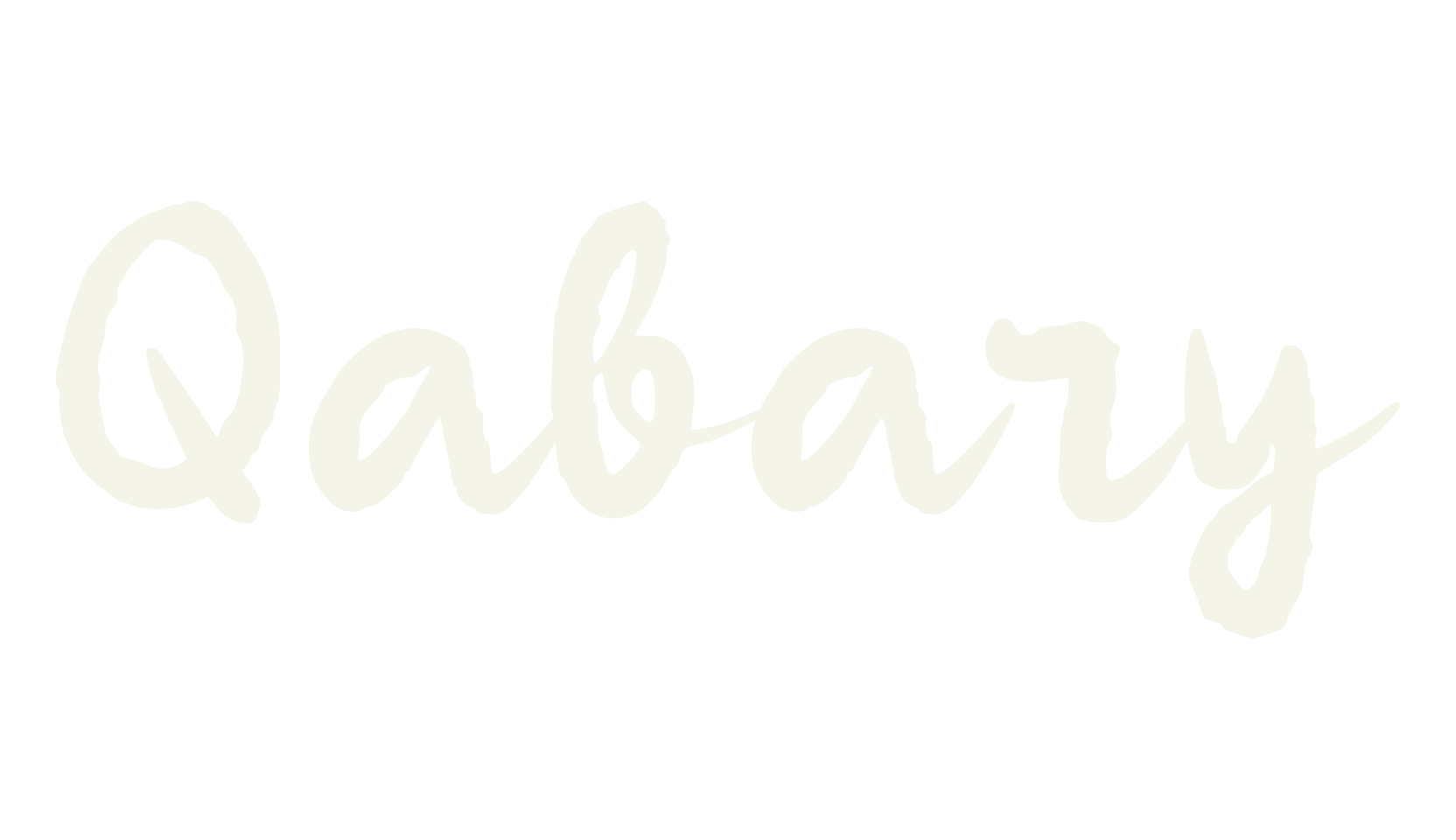 Qabary, fashion script font preview