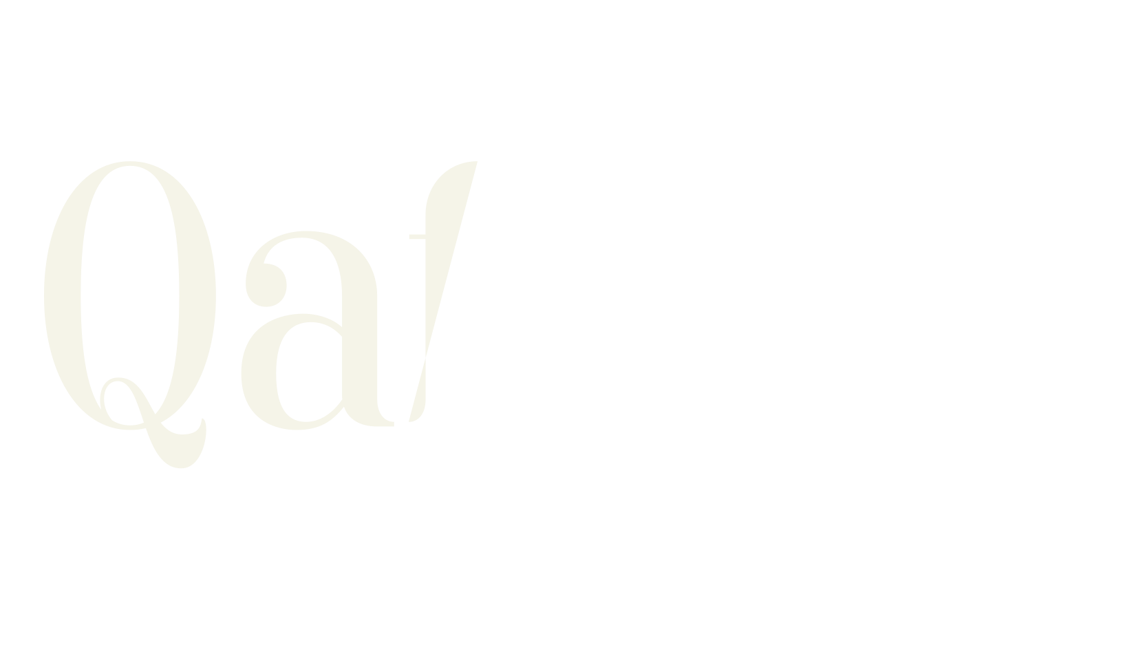 Qafinga, beautiful font preview