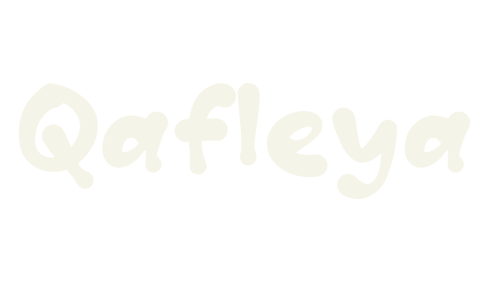 Qafleya, handwritten font preview